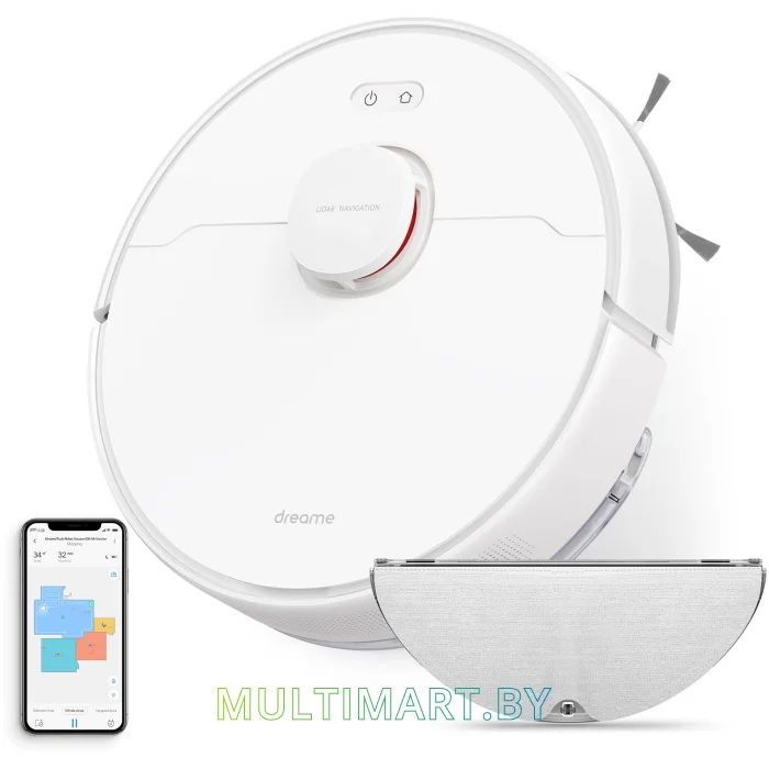 Робот-пылесос Dreame D9 Max RLD33GA (международная версия Dreamehome, белый)